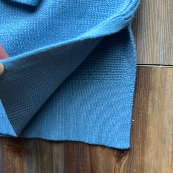 Athleta Hanover Tunic Sweater Size XL Light Blue Pullover S Wool Blend - Picture 5 of 10